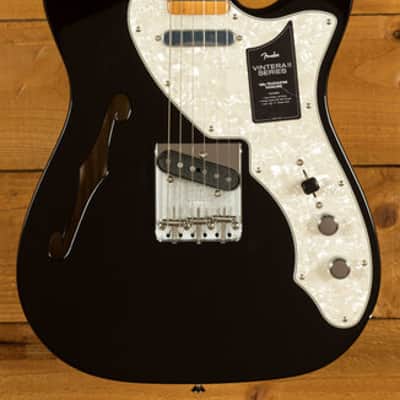 Fender Vintera II '60s Telecaster Thinline - Maple - Black image 3