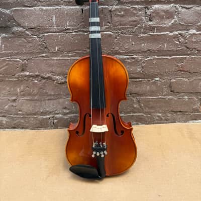 Josef Lorenz Luby (Schönbach) Czechoslovakia 3/4 Violin – Instrument Only, Needs 1 String image 1