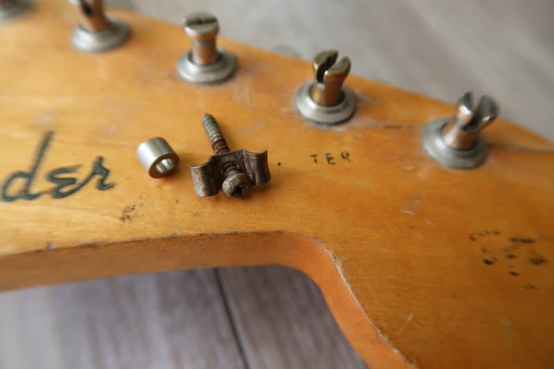 Fender String Tree  Stratocaster Jazzmaster Jaguar  neck 50's 60's 70's USA Vintage image 1