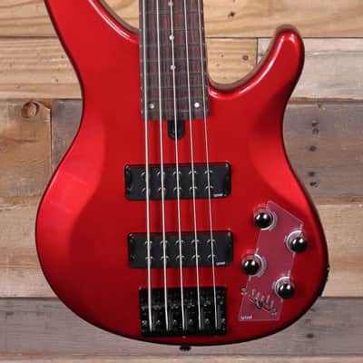 Yamaha TRBX305 5-String Bass Candy  Apple Red image 1