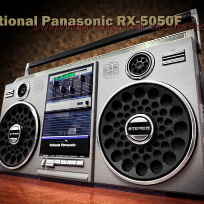 National Panasonic RX-5050F 🎵 RaRe VINTAGE Stereo Cassette Radio Boombox 🔥 image 2