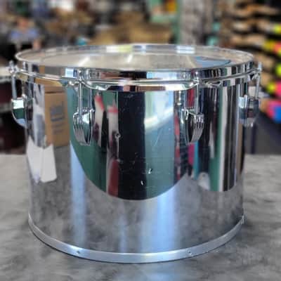 Used Ludwig 14x10 Vintage Classic Maple Concert Tom Chrome Over Wood image 3