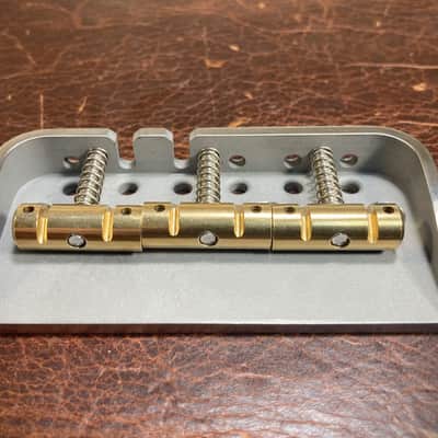 Van Dyke-Harms Telecaster B/G Bender Half-Bridge and Compensated Saddle Set 2024 - Stainless Steel image 2