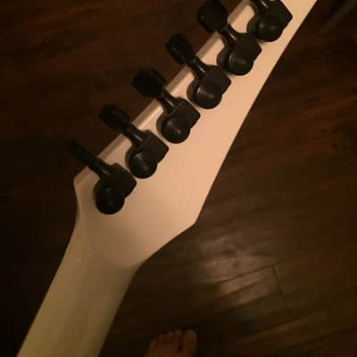Carvin DC135 w/ Carvin/Kahler Floyd Rose + More! 1993 Antique White Kiesel image 10