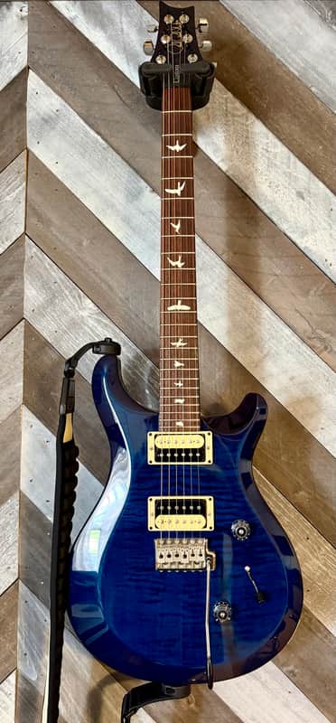 2019 PRS S2 Custom 24 – Whale Blue – USA Made – Excellent Condition w/ Gator Hardshell Case image 1