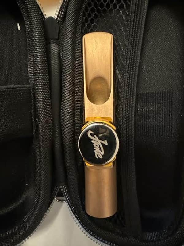JX-Custom stainless steel rose gold plated tenor sax mouthpiece. Bob Berg Francois Louis Copy 2023 - Rose Gold image 1