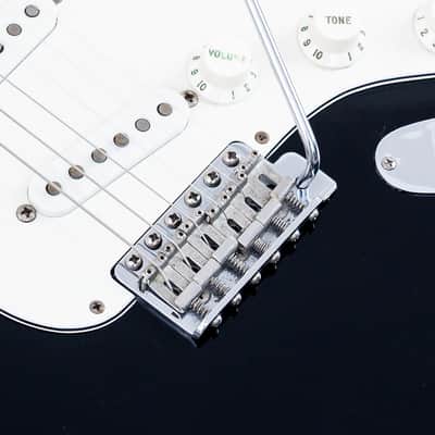 1984 Fender Fullerton American Vintage ‘62 Stratocaster Black w/ Case, Hangtags image 8