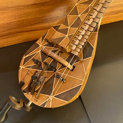 Hurdy-Gurdy With Pickup -  24 Keys - 6 string - Ukrainian Lira Hurdy Gurdy Excellent New image 1