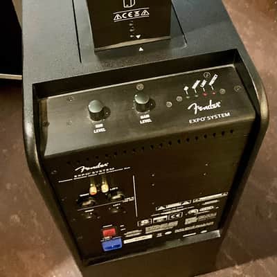 Fender Expo Powered Portable PA Array System 2010s - Black image 4