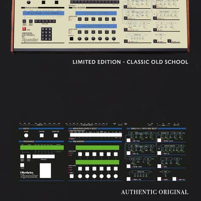 Oberheim Xpander_LTD _FULL replacement top panel overlay with BLUE screens_SEM inspired ( 1 of 12 ) image 3