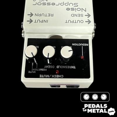 Boss NS-2 Noise Suppressor (Silver Label) 1989 - Present - White X11469 image 5