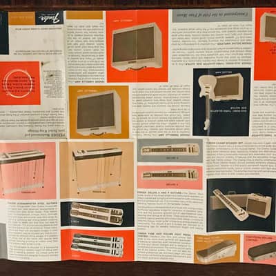 Original Vintage 1961 Fender Fold-Out Catalog image 6