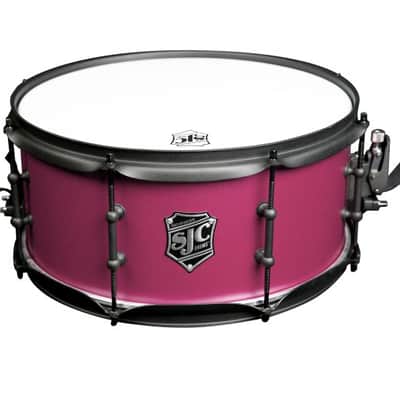 SJC - Pathfinder Series 3-piece Shell Pack, Mad Magenta Black image 4