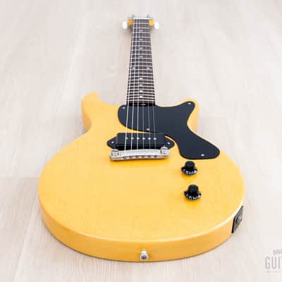 1995 Gibson Custom Shop Historic 1958 Les Paul Junior Double Cut TV Yellow w/ Case image 10