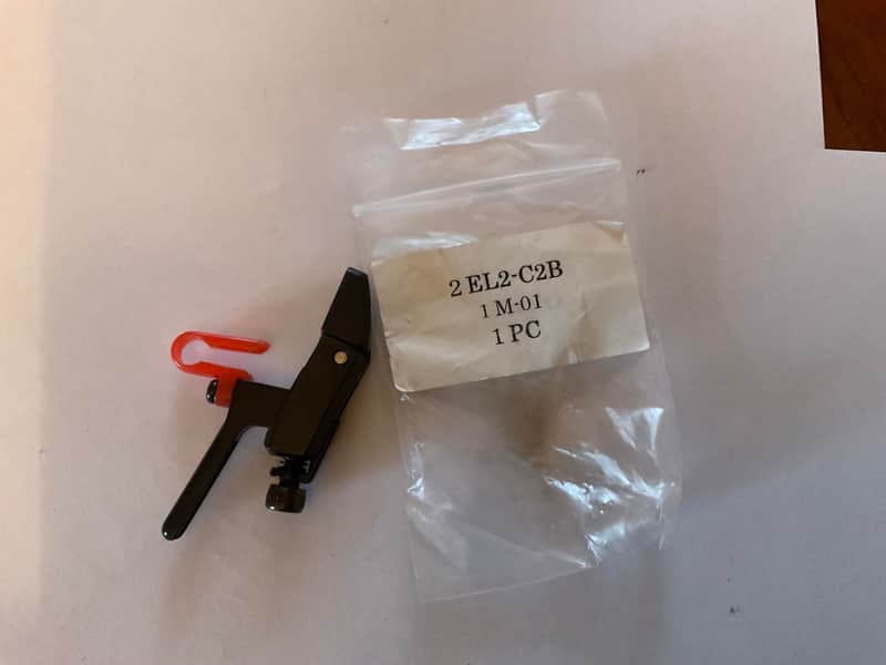 Genuine Ibanez 2EL2-C2B 2020 Black Saddle For Edge Pro II image 1