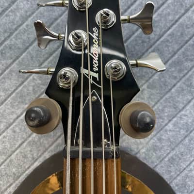 Dillion Avalanche Bass Rare Five String BEAST! Cherry! In-USA Setup! 2000's - Red image 8