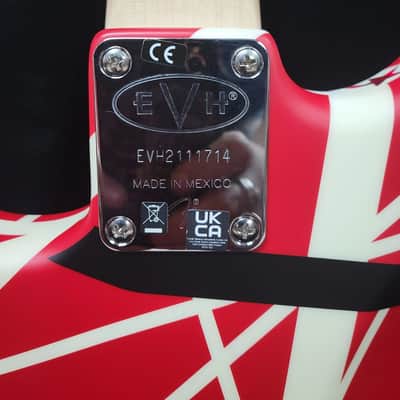 EVH Striped Series 5150 2021 - Red, Black and White image 3