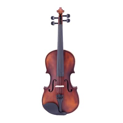Glarry GV200 4/4 Antiqued Matte Solid Wood Violin image 2