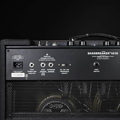 Fender Bassbreaker 18/30 2-Channel 30-Watt 2x12" Guitar Combo - Gray Tweed (M1652333) image 4