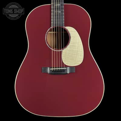 Martin Custom Shop Slope Shoulder Dread Spruce/Mahogany Burgundy w/case 2894733 image 1