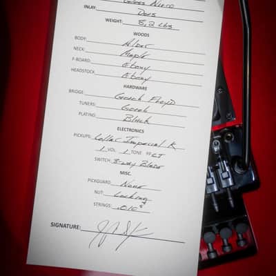 Knaggs Severn XF/Floyd Rose/Octane Red Metallic image 7
