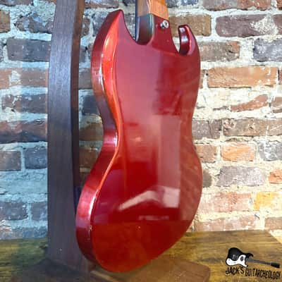 Gibson Melody Maker Short Scale Electric Bass w/ OHSC, Cable & Strap (1968 - Sparkling Burgundy) image 19