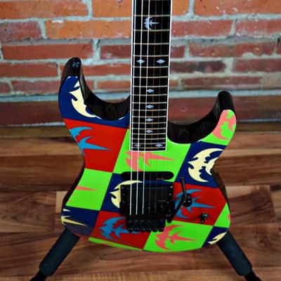 (Video Demo) ESP Custom Shop Chris Degarmo of “Queensryche” M-II 2005 Warhol Graphic OHSC image 5