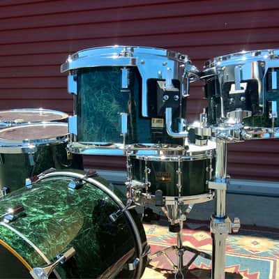 D'Amico Custom 5pc kit RARE 90s - Green Marble image 2