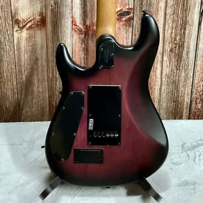 Sterling by Music Man Jason Richardson Cutlass Cosmic Purple Burst Satin w/gig bag image 7