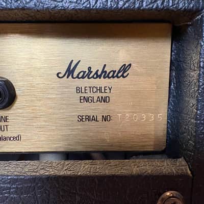 1985 Marshall Model 4001 Studio 15 Vintage Made In England JCM800 1x12 EL84 Tube Combo Amplifier W/ UK Celestion V30! image 6