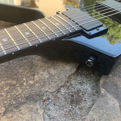 ESP MX250 Explorer 1993 Black NOS condition bell truss rod Metallica Hetfield model image 10