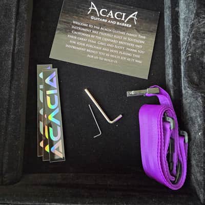Acacia Guitars Atlas Bass 5-String 2021 - Purple Fade image 9