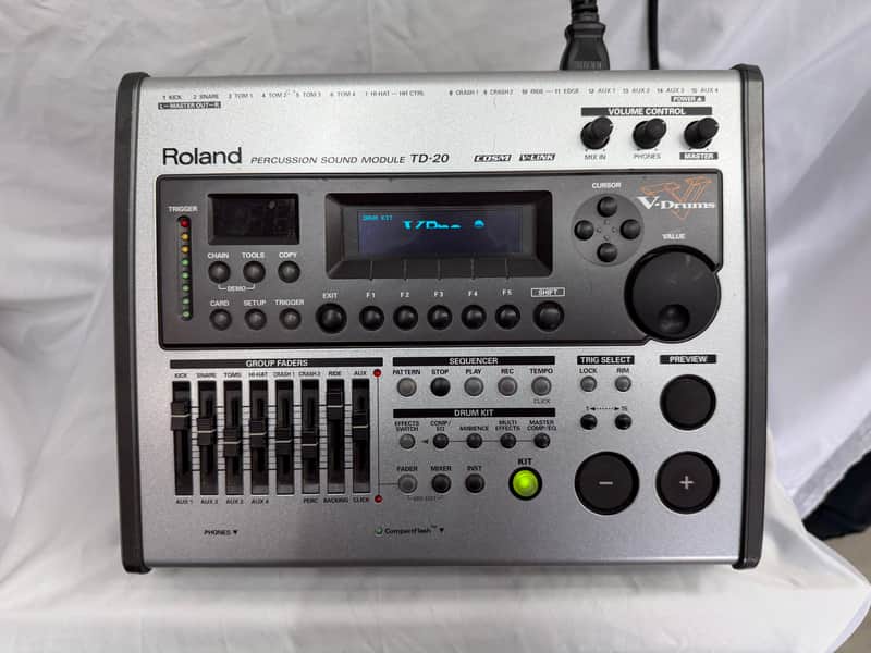 Roland TD-20 V-Drum Percussion Sound Module | Reverb