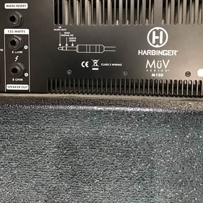 Harbinger M120 PA 4 CHANNEL LATE 2000’s - BLACK image 6