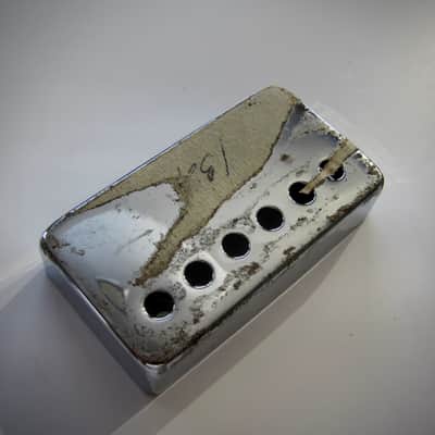 Gibson Humbucking Pickup Cover NOS Authentic Vintage Part Circa 1966-1972 Chrome image 4
