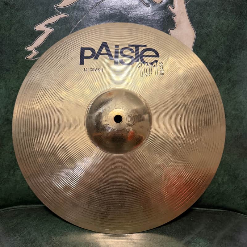 Paiste 14" 101 Brass Crash Cymbal 2005 - Present - 702g