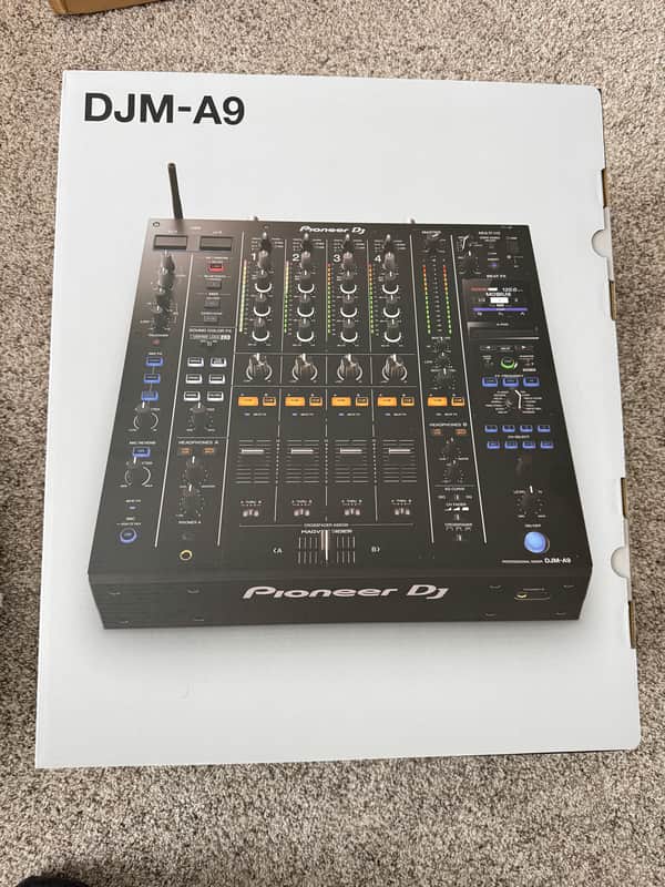 Pioneer DJM-A9 4-Channel DJ Mixer 2023 - Present - Black image 1