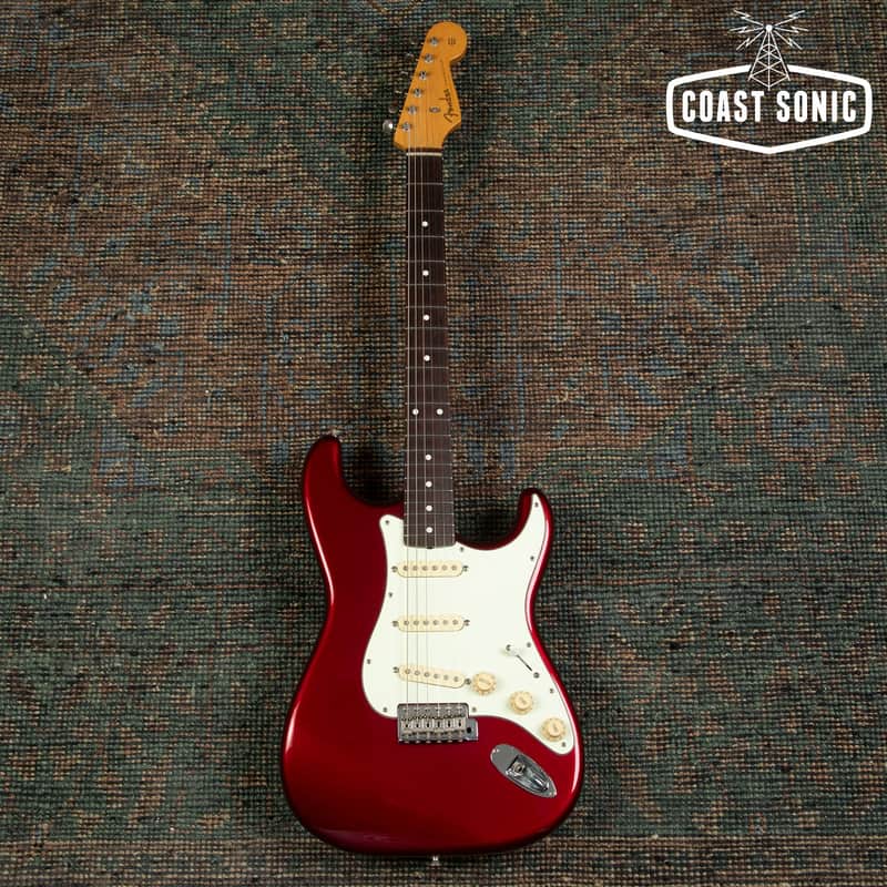2014 Fender '62 Reissue Stratocaster ST62 Made in Japan - Candy