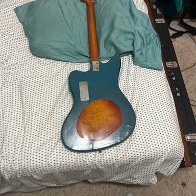 Framus Strato deluxe 1964ish - Blue image 2
