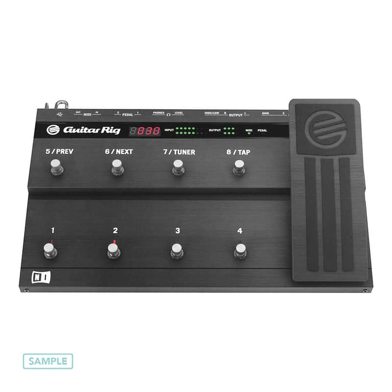 Native Instruments Rig Kontrol 3 Foot Midi Controller w/ Guitar Rig 3 + Free Rig 5 Download Update image 1