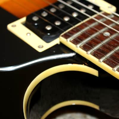 Yamaha sa500 Hollowbody electric guitar w/ black case Bild 6
