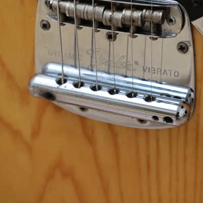 1978 Fender Mustang Natural w/ Original Hardshell Case Rare Vintage CBS Collector image 4