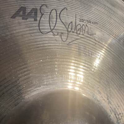 Frankie Banali's - Sabian 20" AA El Sabor Ride Cymbal (#6) Autographed!! image 2