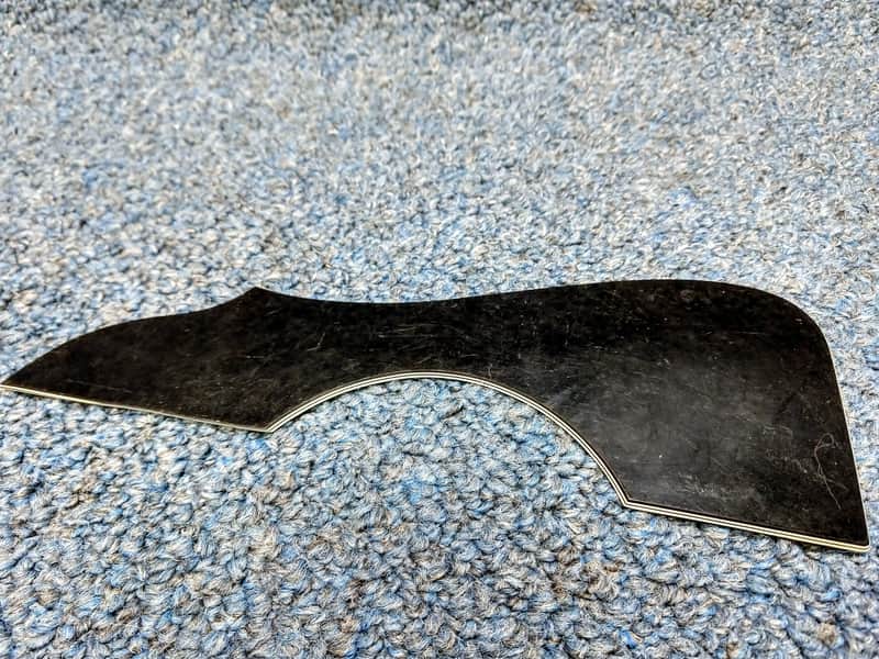 Acoustic Guitar Pickguard 4 Ply Black image 1