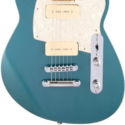 Reverend CHARGER 290 Electric Guitar (Deep Sea Blue) image 6