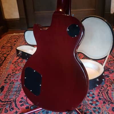 1994 Ebony Board Gibson Les Paul Studio Wine Red, Gibson Case 9.0 lbs Non-Chambered image 14