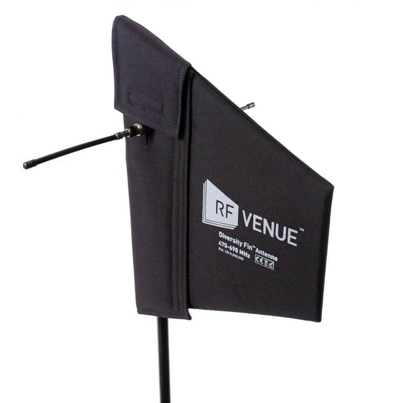RF Venue DFIN Diversity Fin Antenna or Wireless Microphone System w/ Mount image 1