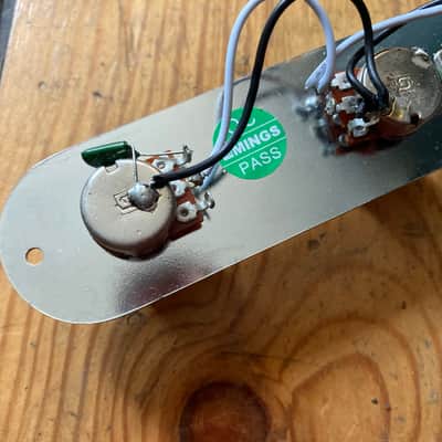 Eastcoast Telecaster Guitar Loaded Control Plate 2020s (Ref 2) image 5