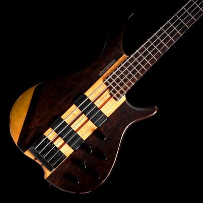 Nightingale Fivethru - 5 string bass guitar, Made in UK by Ernie Goodfellow, GB Guitars image 1