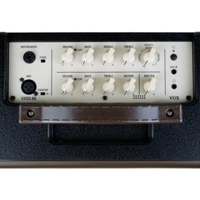 Vox VX50 AG 50-Watt 1x8" Acoustic Guitar Combo 2017 - Present - Brown image 2